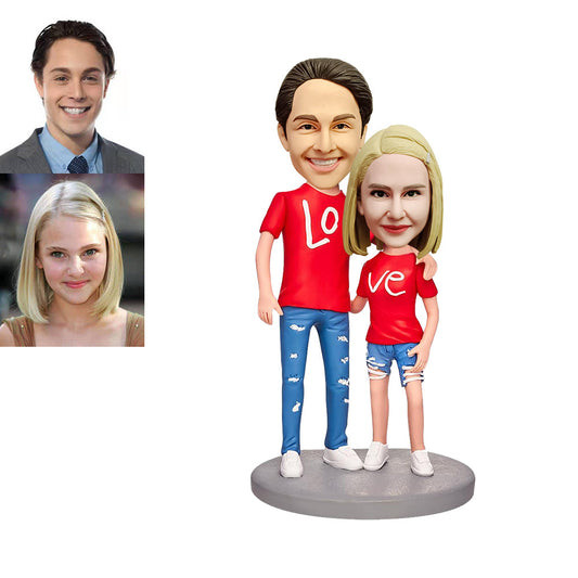 Custom Bobblehead Personalized Bobblehead Couple Gift For Anniversary