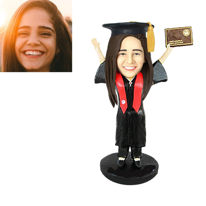 Custom Bobblehead Personalized Bobblehead Personalized Graduation Gifts For Her