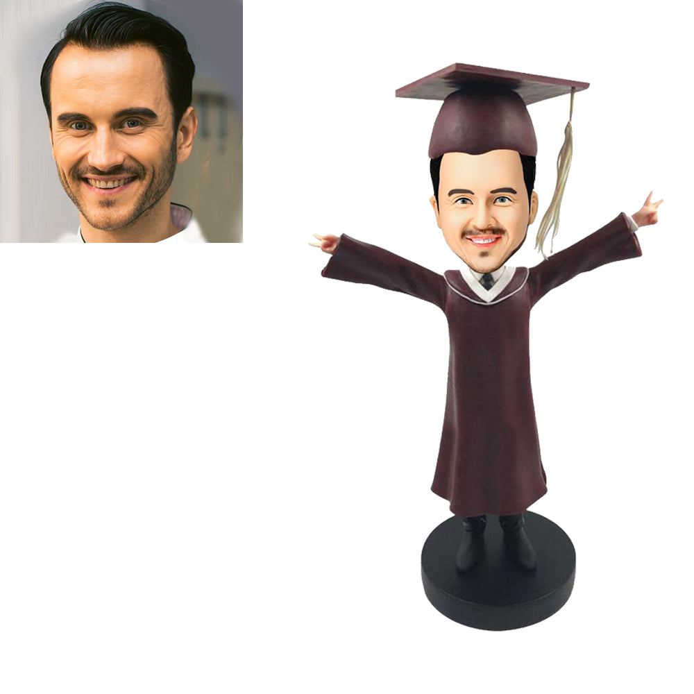 Custom Bobblehead Personalized Bobblehead School Graduation Gifts