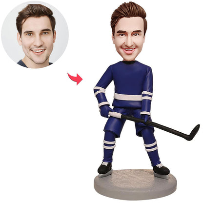 Custom Bobblehead Personalized Bobblehead Hockey Player