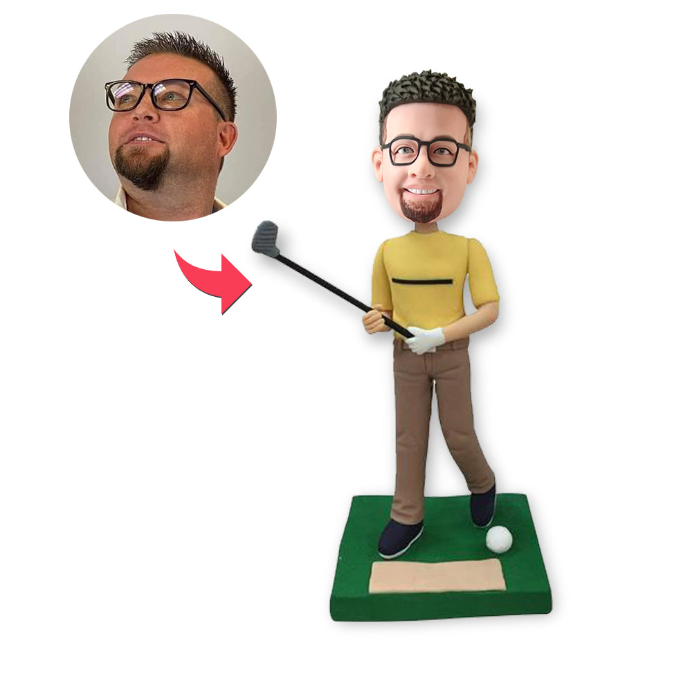 Custom Bobblehead Personalized Bobblehead Personalized Gifts For Golfer