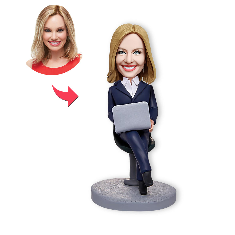 Custom Bobblehead Personalized Bobblehead Female Boss