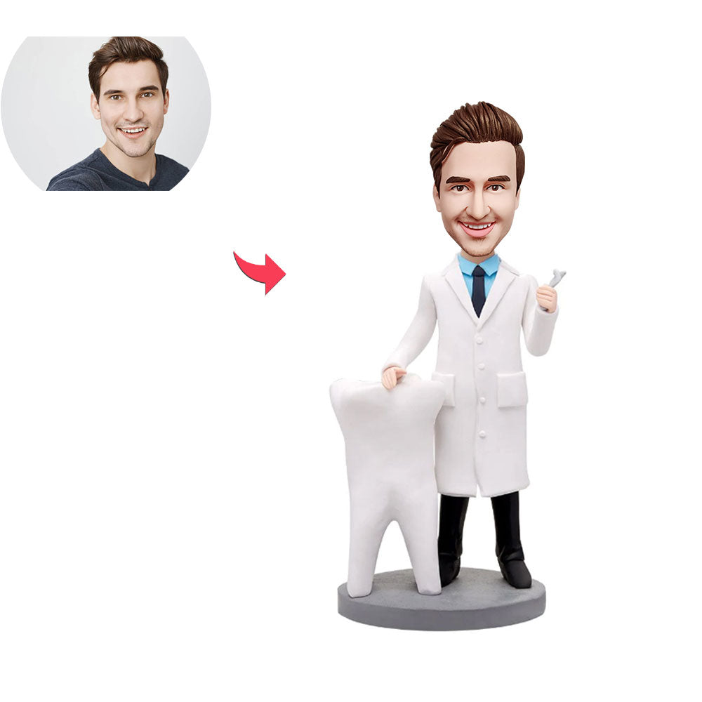 Custom Bobblehead Personalized Bobblehead Dentist Male