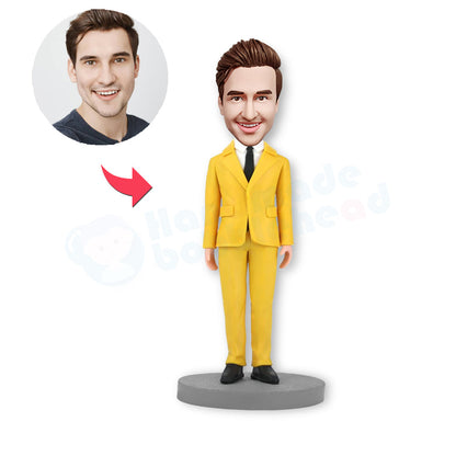 Custom Bobblehead Personalized Bobblehead Fashion Stylish Man