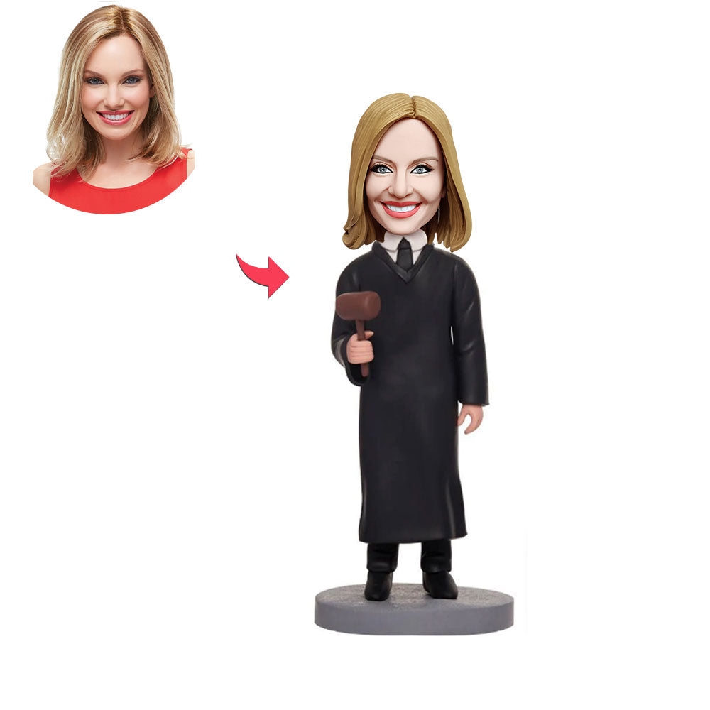 Custom Bobblehead Personalized Bobblehead Beautiful Lawyer Unique Gifts For Her