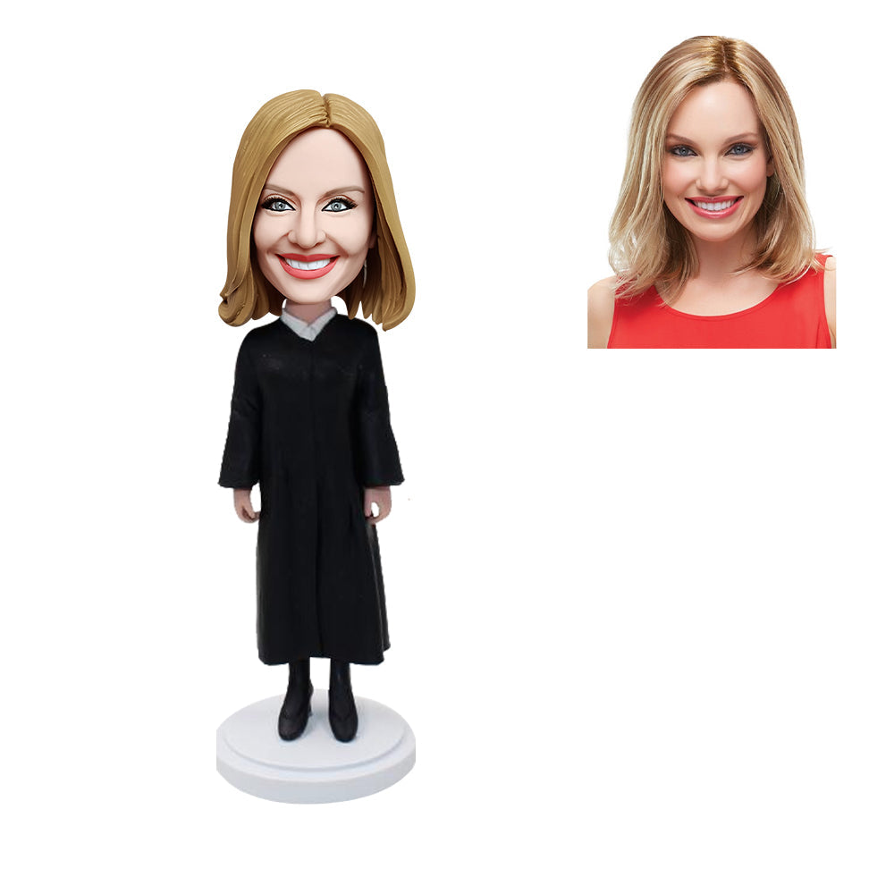 Custom Bobblehead Personalized Bobblehead Lawyer Female